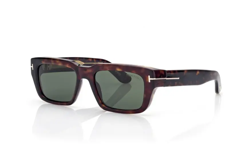 POLARIZED ICON RECTANGULAR SUNGLASSES DARK HAVANA online